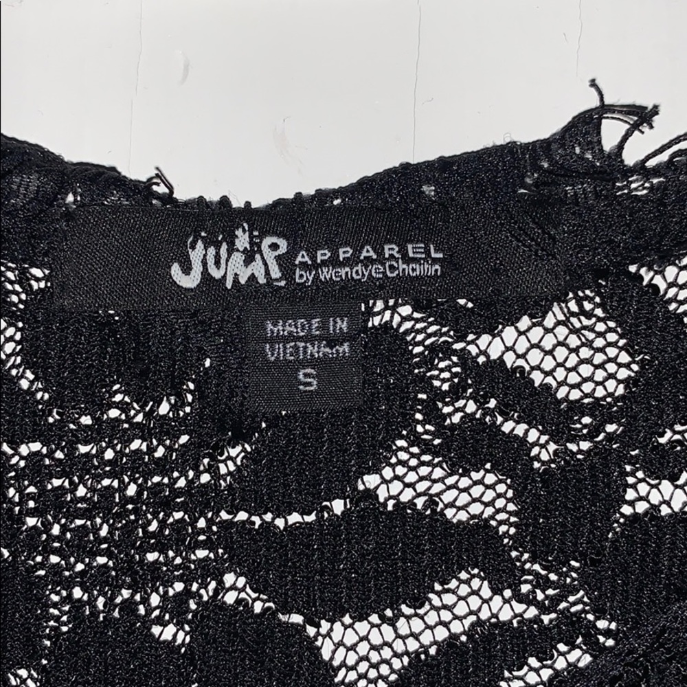 Black Lace Bodycon Dress - Picture 4 of 4